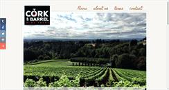 Desktop Screenshot of corkandbarreltours.com