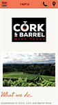 Mobile Screenshot of corkandbarreltours.com